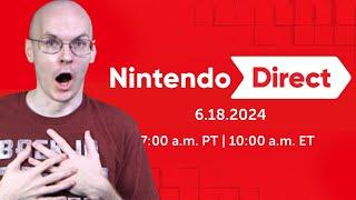Mew2king Reacts to Nintendo Direct June 2024!