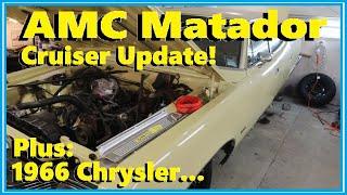 1975 AMC Matador Police Cruiser and 1966 Chrysler 383 Update!