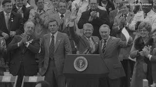 Web Exclusive from the WGRZ Archives: President Carter press conference during visit to Canisius Uni