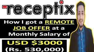 Receptix Remote Job- Tec Arslan | Remote Jobs: How to Apply for Remote Job