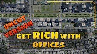 [Uncut Version] Improve Office Production And Become RICH In Cities Skylines 2 - Rivertown 24