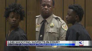 Bond set at $1M for suspects accused in I-240 shooting