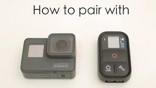 GoPro Hero5 / Hero6 Black: How to Connect / Pair with Smart Remote - GoPro Tip #563 | MicBergsma