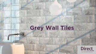 Grey Wall Tiles - interior design ideas from Direct Tile Warehouse