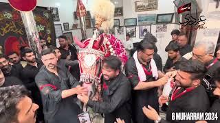 8 Muharram 2024 | BRAMDAGI Shabi e Zuljinnah at Imam Bargah Darbar e Hussain Mori Gate Lahore