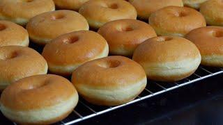 RESEP DONAT SERIBUAN TANPA KENTANG TANPA SUSU SANGAT LEMBUT DAN EMPUK