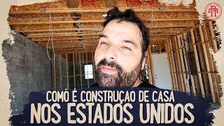 OS ESTÁGIOS DE CONSTRUÇÃO DE CASA NOS ESTADOS UNIDOS