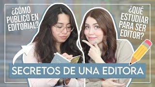 Editora responde: ¿Cómo publicar en una editorial? - Proceso para editar un libro, ¡y más! ️