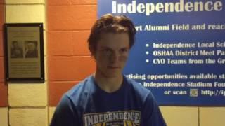 Independence's Kyle Stefanski wraps up win over Cardinal