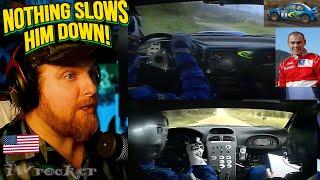 NASCAR Fan BLOWN AWAY By Richard Burns Epic Rally Onboard Footage