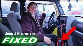 Jeep Wrangler JK Shifter Not Shifting | How to FIX your JK's Shifter