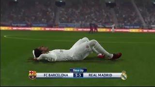 PES 2016 TheKingOfPES (FCB) Vs. RQzee (RMD) El Clasico full match