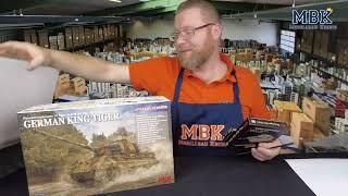 MBK packt aus #1068 - 1:35 Tiger II (Upgrade + Standard Version) + Zubehör (Rye Field Model)