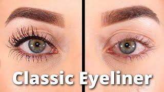 Classic Eyeliner Tutorial For Hooded Eyes