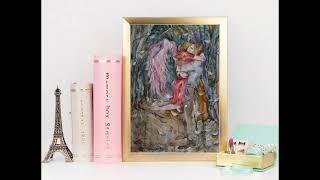Окрыленная любовью. Художник Елена Реутова.
