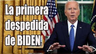  La primera despedida de Biden