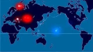 Time Lapse Map of Every Nuclear Explosion Since 1945 Isao Hashimoto