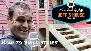 How to build stairs - Jeff's House part 7