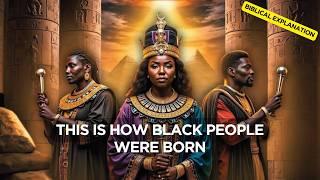 This is the way black race began, according to bible