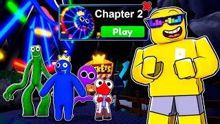 Rainbow Friends Chapter 2 FULL GAMEPLAY ALL MONSTERS