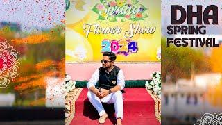 DHA Multan Spring Festival 2024 || Flowers Show ||  Sector R Extravaganza ! #500subs @YouTube ​⁠