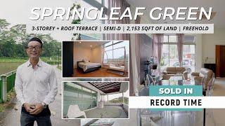 Upper Thomson Springleaf Green FH Semi Detached House For Sale - Singapore Landed Property | Rupert