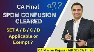 Self Paced Online Module Applicability Simplified | ICAI Announcements | CA Manan Pujara (AIR 37)