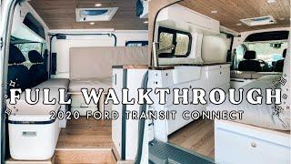 Ford Transit Connect Camper Van | Full Walkthrough