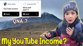 My Youtube Income? Vlogging Ka Idea Kis Ne Dia ? City Kab Shift Ho Rahay Hain ? QNA Video