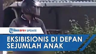 Video Detik detik Pria di Bandung Masturbasi di Depan Anak yang Sedang Bermain, Kini Diburu Polisi