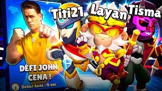 Défi John Cena : Coopération Ultime avec @titi21bs & Tisma ! Brawl Stars