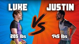 205 lbs vs 145 lbs | Sub Spectrum BJJ Absolute Divison