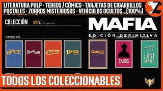 MAFIA 1 REMAKE: Guía de Coleccionables (Literatura, Tarjetas, Zorros, Vehículos, Mafiosos, Postales)