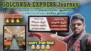 GOLCONDA Express !! Guntur To Secunderabad !! 15 Unreserved Coaches !!! 17201 !!! Explore With Maddy