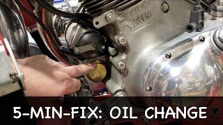 Restoration of 1951 Vincent Rapide - Part 90 - Engine Oil Change - Part 1 of 2