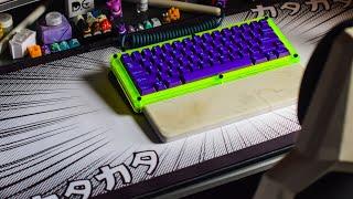 SM Keyboards Custom Acrylic Case w/ Gateron Yellow Ink Switches Sound Test