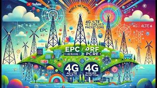 19- Mobile Networks EPC / PCRF / 4G LTE Evolved Packet Core Intro 4 (Episode 19)