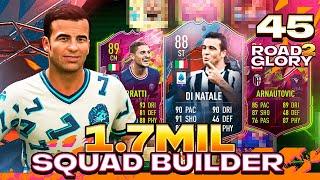 HERO DI NATALE! NEW 1.7 MILLON COIN SQUAD BUILDER! ROAD TO GLORY #45 | FIFA 22 ULTIMATE TEAM