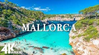 FLYING OVER MALLORCA (4K UHD) - Relaxing Music Along With Beautiful Nature Videos - 4K Video UltraHD