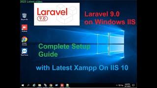 PHP 8.2, Laravel 9 setup and configuration On Windows IIS server Setup HD - 2023