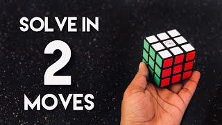 How to Solve a Rubik’s Cube in 2 Moves