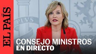 DIRECTO | Rueda de prensa tras el Consejo de Ministros | EL PAÍS