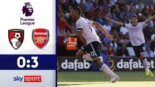 Arsenal marschiert voran! | Bournemouth - Arsenal 0:3 | Highlights - Premier League 2022/23