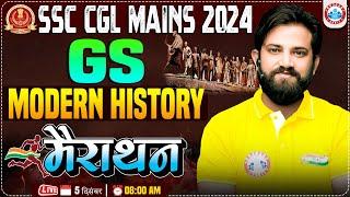 SSC CGL 2024 Mains GS By Naveen Sir | Modern History Marathon Class | History for CGL Tier 2