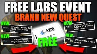 FREE LABS EVENT IS HERE + NEW QUEST!! Escape From Tarkov New EVENT