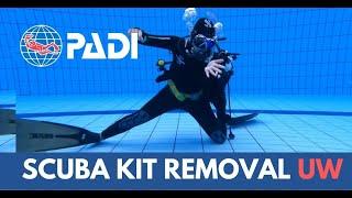 HOW TO REMOVE and REPLACE a SCUBA KIT underwater | PADI SCUBA SKILLS