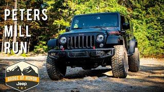 Peters Mill Run / Jeep Badge of Honor. Wrangler Rubicon Recon 4x4 Offroad Trail Adventure Virginia.