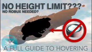 THIS HOVER ENGINE HAS NO HEIGHT LIMIT??? | Plane Crazy - A Full Guide to Antigravity [Roblox]