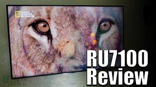 Samsung RU7100 Series 7 55"  4K UHD TV Review