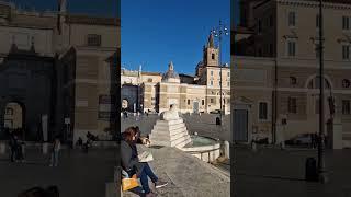 Рим, Piazza del popolo #рим #tatiroma #италия #гидпориму